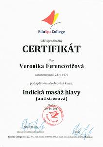 Indická masáž hlavy